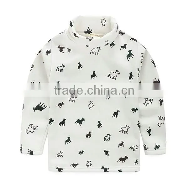 2016 Printed Running Horse Tee Baby Boy Children Clothing T-Shirts 0-24M