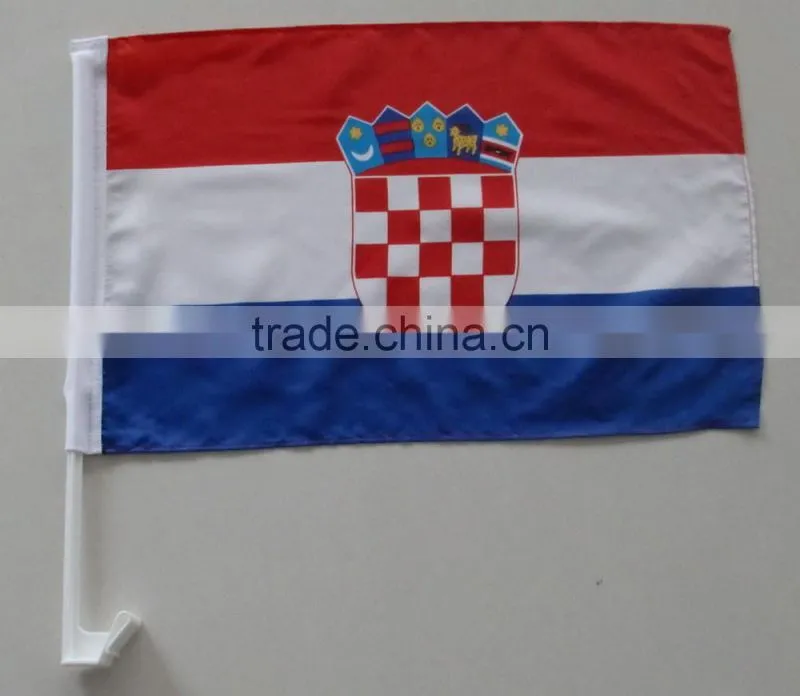 promotional polyester printed car flag