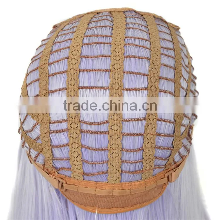 2016 Hot New Black Color Synthetic Fashion Source Hair Wig