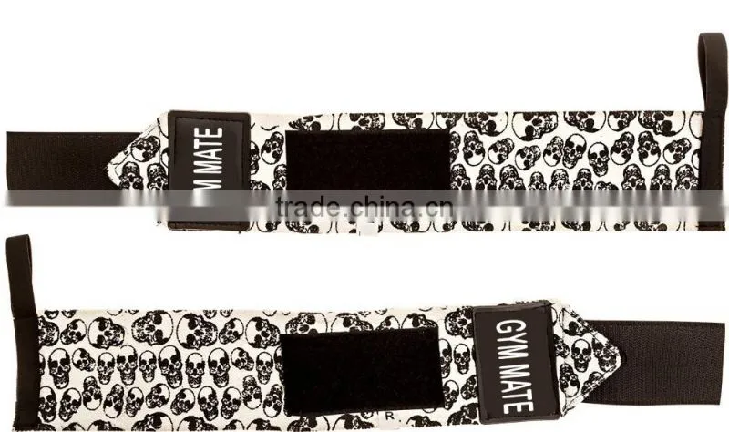 Gym Sport Custom Crossfit Wrist Wraps, Weight Lifting Wrist wraps