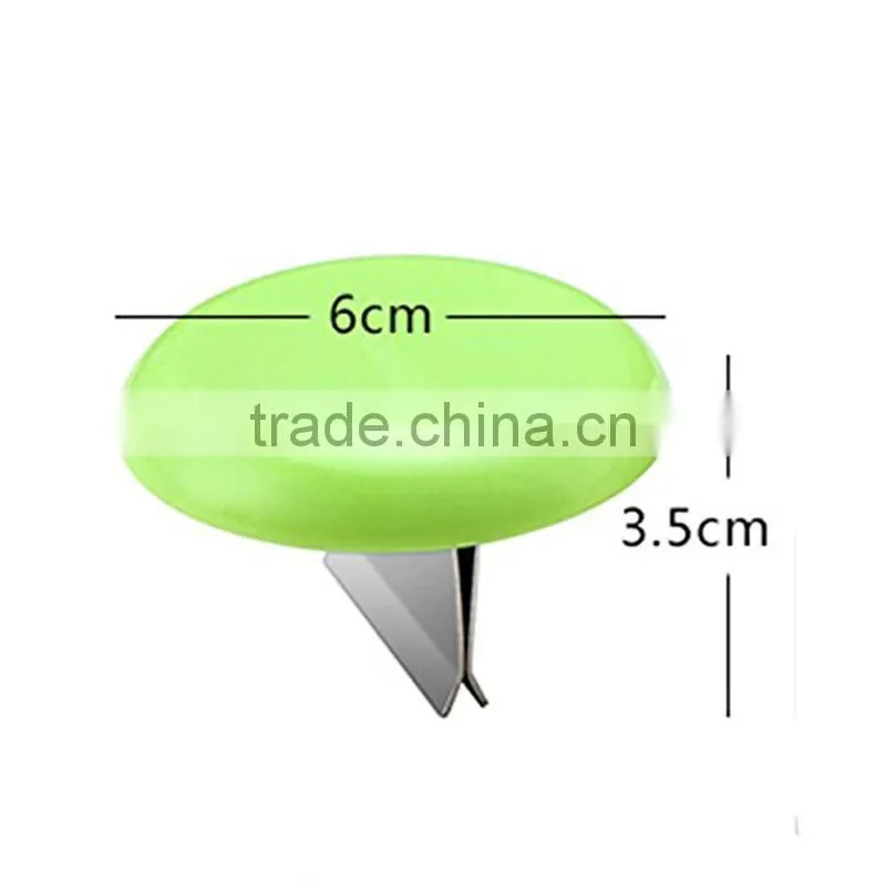New Stainless Steel Knife Cap Dual-purpose Kitchen Chopping Booster Knife Holder Kitchen Gadgets