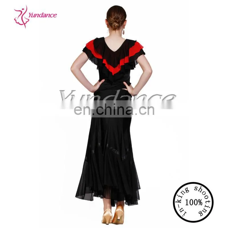 Ballroom dance performance suit training dancing clothes