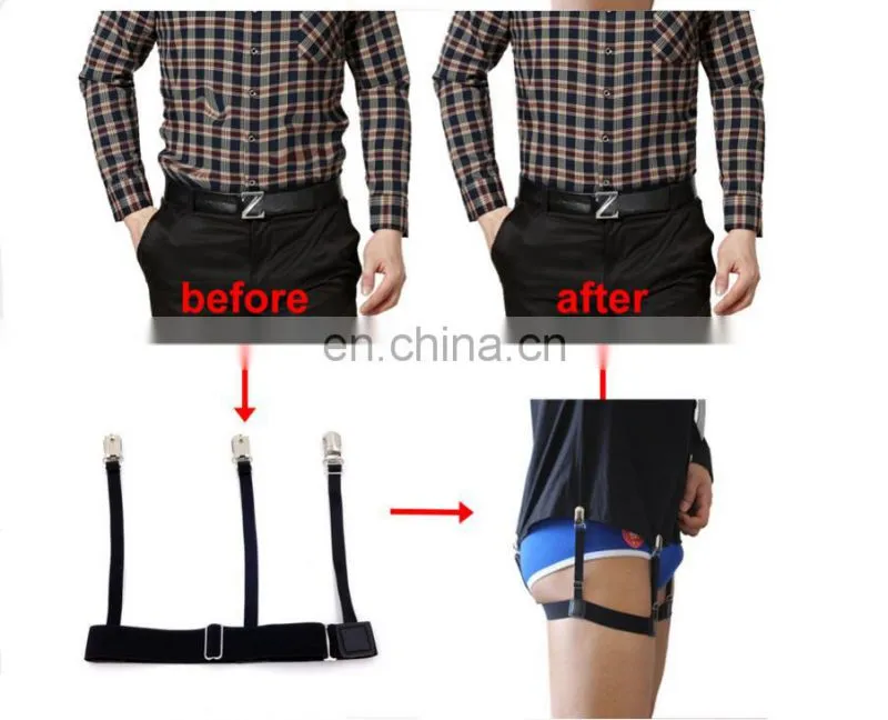 yiwu longkang Hot sale fashion suspenders garters shirt garters