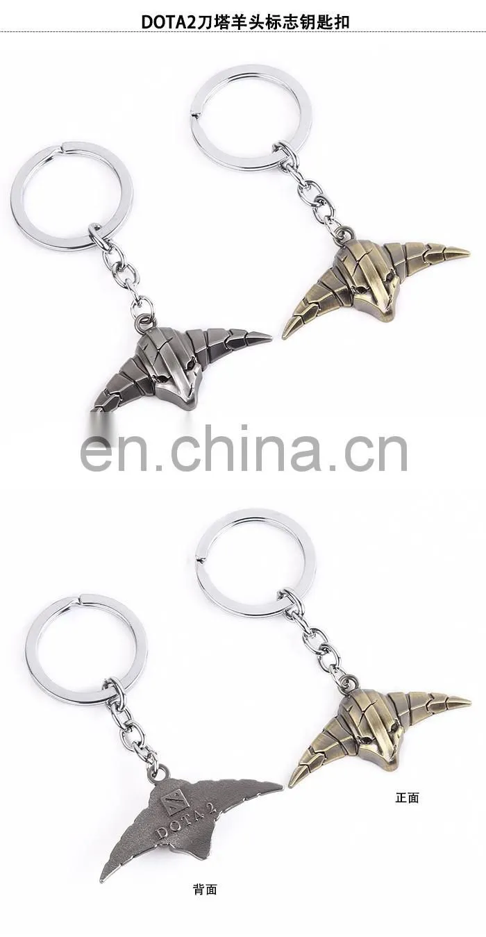 DOTA 2 key chain zinc alloy key chain