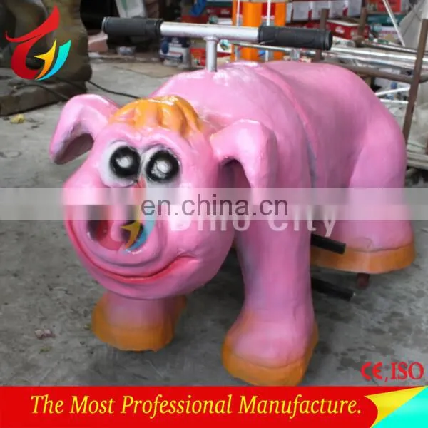 Popular battery operated animated riding animal