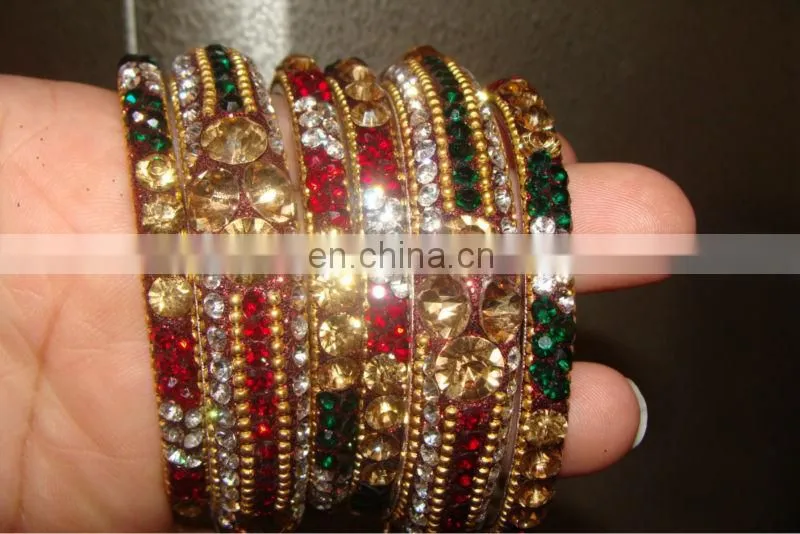 Bridal Crystal bangles/ Bollywood Style Crystal bangle