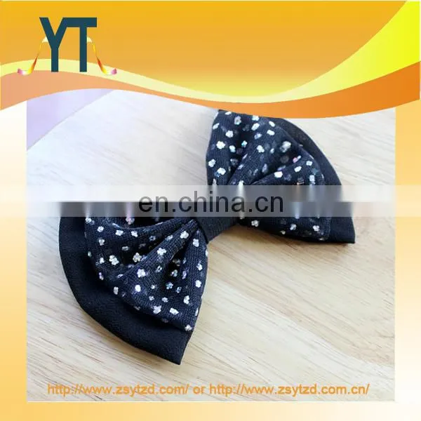 Hot Style Blig Bling Medium Bowknot Hair Bow For Girl,Silk Bows