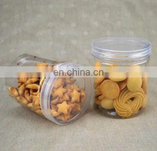 2015 clear round pvc/pp cookie box