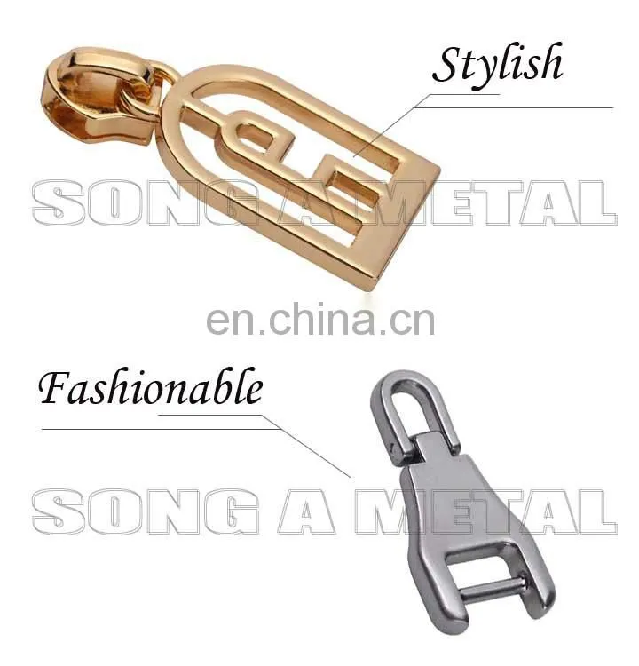 Song A metal accessory handbag pullers, garment zipper pulls