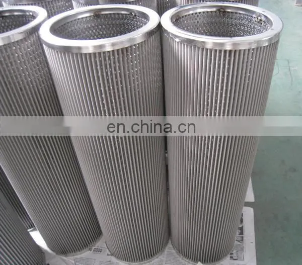 Stainless steel press oil filter cylindrical wire mesh filter elements