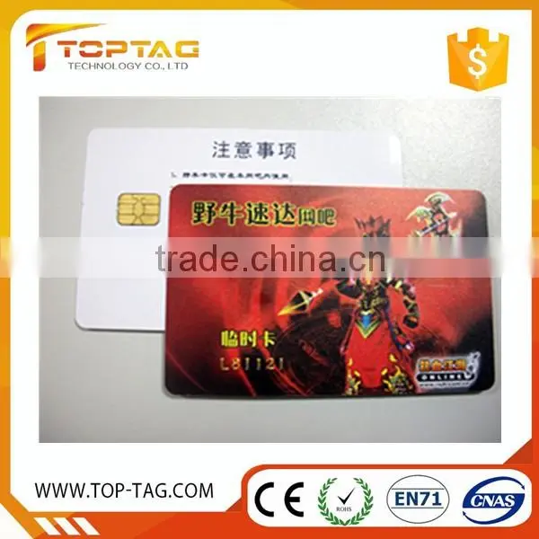ISO7816 AT24C02 Smart Contact IC Card With 2Kbits Memory