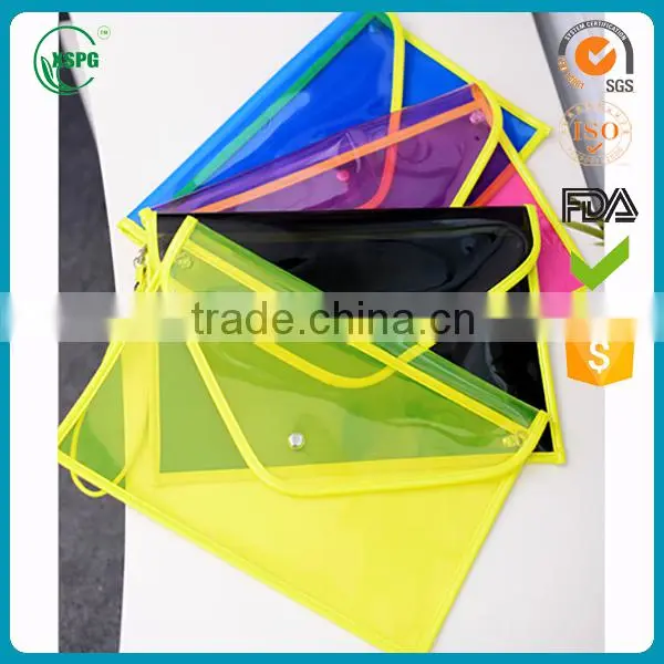 New Customized Plastic PVC Handle Bag from Pvc Bags Manufacturer