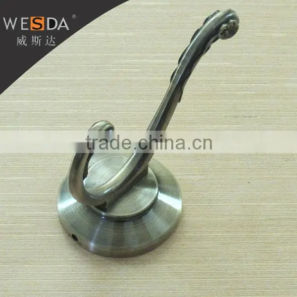 WESDA Antique Decorative Stainless Steel Clothes Hook wall hook coat hook (D054)