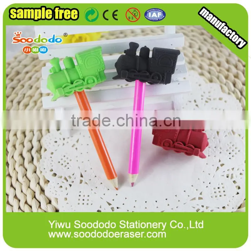 Fashion items in school japanese erasers with custom shape