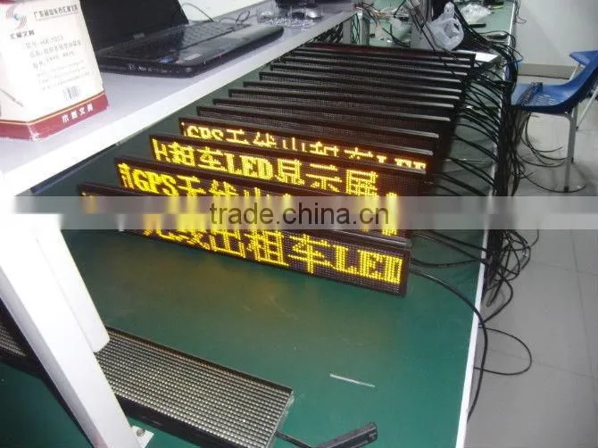 taxi gsm based moving led billboard screen