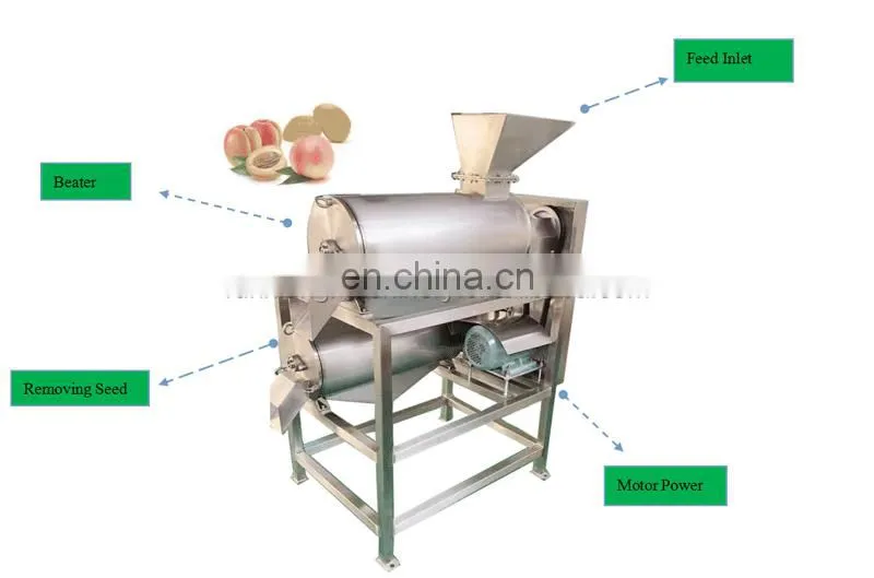 Stainless Steel Coconut Milk Screw Industrial Fruit Apple Watermelon Mango Pineapple Juice Crusher Juicer Extractor Machine