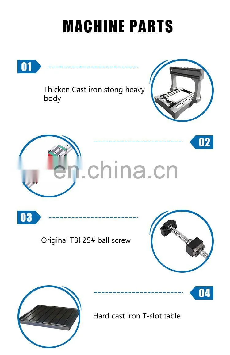 Senke Mini 600*600mm CNC High Efficiency High Accuracy Metal Engraver /Milling Machine