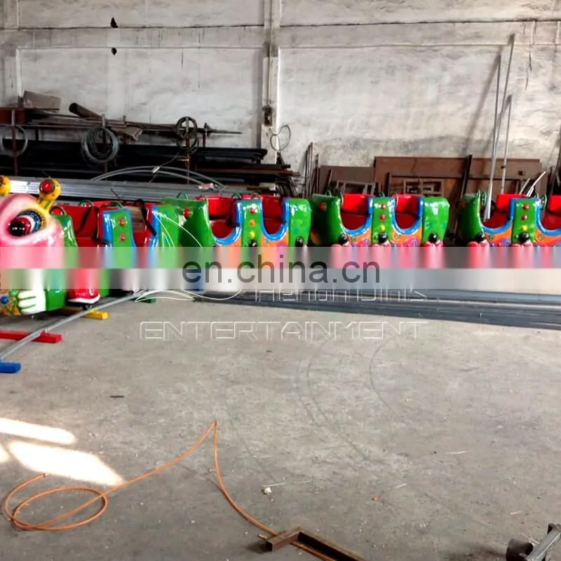 Small park children track train cute ant design mini track train