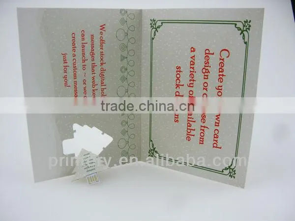2013 christmas gift paper NFC/USB webkey china supplier, pop up customer's websites brochure paper webkey