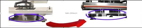 CE Approval Combo Rotary 8 in1 Heat transfer Press Machine printing machine