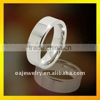 2013 new design shiny polish cobalt free mens tungsten ring