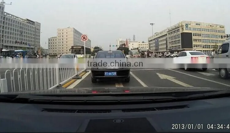 full HD dual camera car dvr two ways recorder