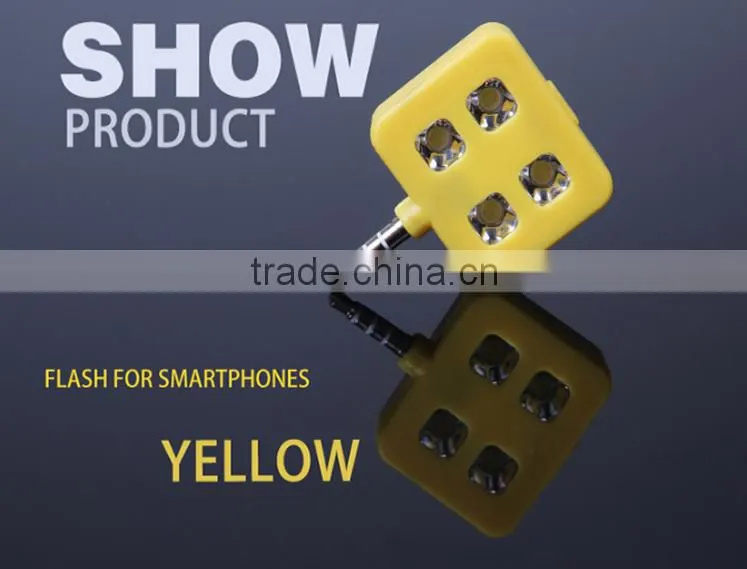 Wholesale Smartphone Accessories Smartphone Selfie Stick LED Flash Light Night