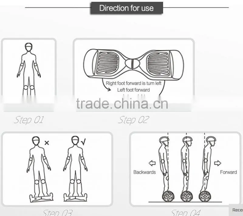 Factory supply smart balance wheel 2 wheels self balancing electric balancing unicycle