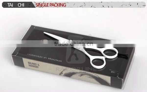 Razorline R22 White Teflon Coated Hair Cutting Shears Tijeras