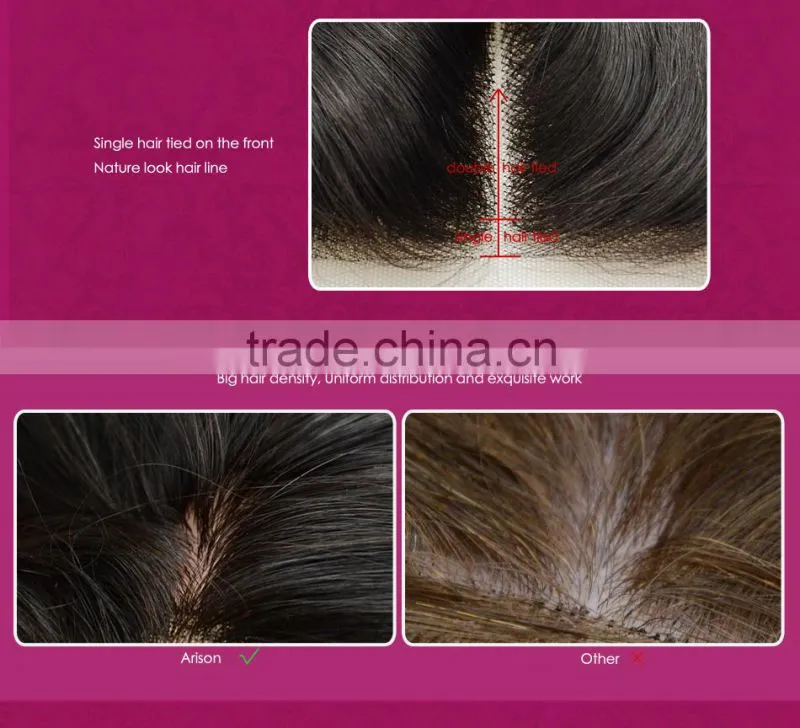 New arrival Can Be Dyed Virgin Remy Human Hair 3 Way Part Brazilian Hair Kinky Curly Lace Frontal
