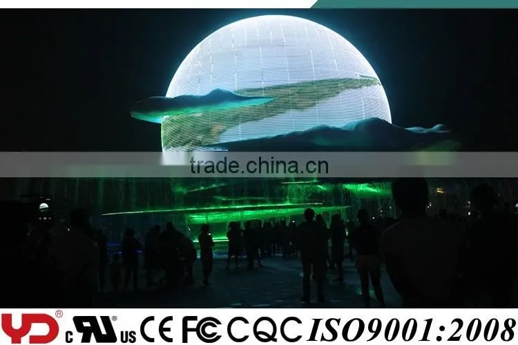 Long lifespan IP68 waterproof full color big outdoor advertising screen