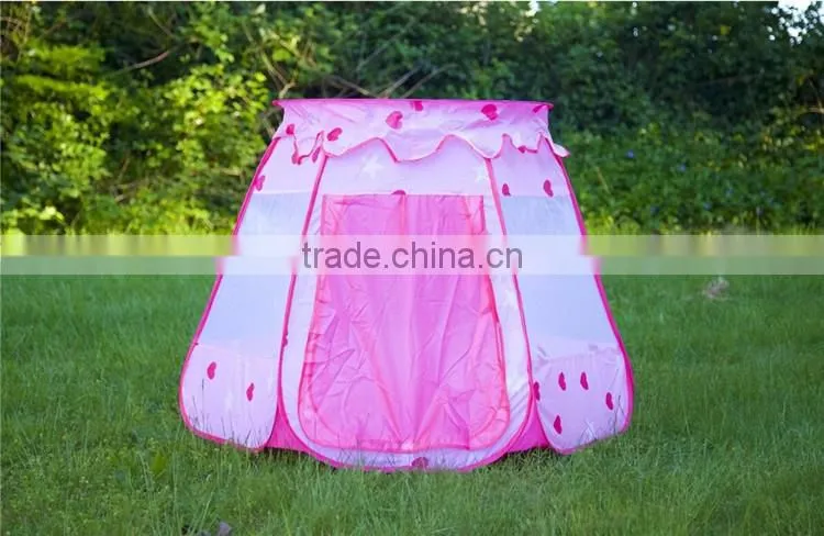 Princess Teepee Baby Foldable Outdoor Pop Up Mosquito Net Child Kid Play Tent
