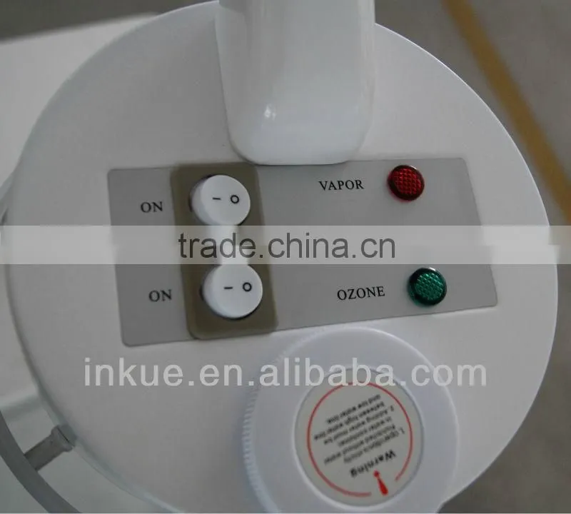 Salon use facial steamer/Ozone therapy steamer/professional facial steamer with glass jar