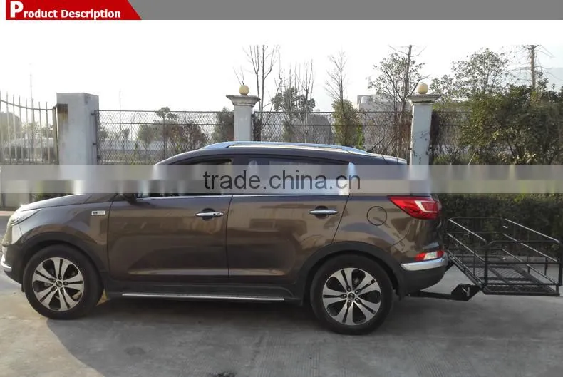 Hitch cargo carrier