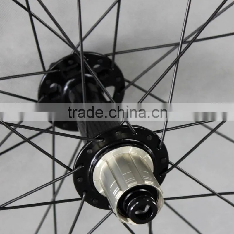 2016 ican 29+ carbon wheels 29 plus Carbon Fat MTB wheelset Rim 50mm Width Double Wall Hookless Tubeless Compatible