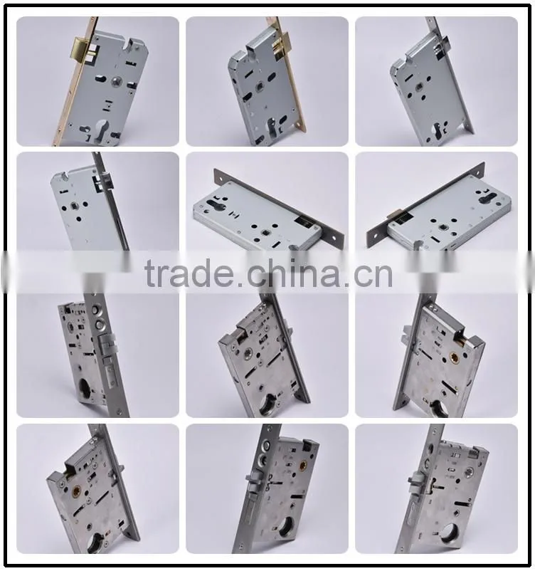 Euro Profile Single Security Door Cylinder Mortise Lock
