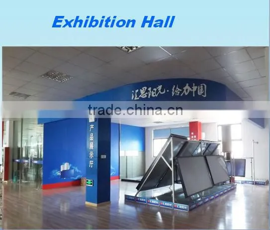 split pressured compact solar water heater manufacturer with flat plate soalr collector