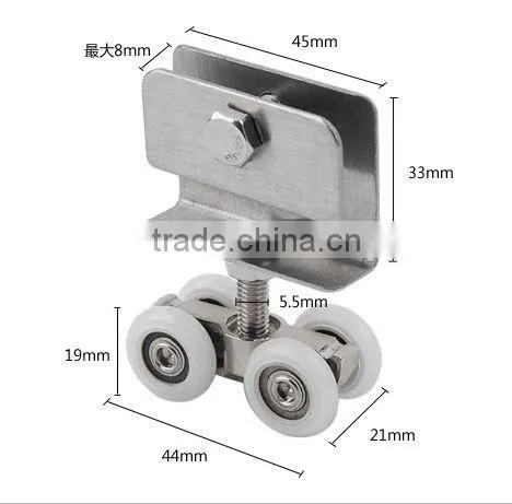 China Shower Door Pulleys