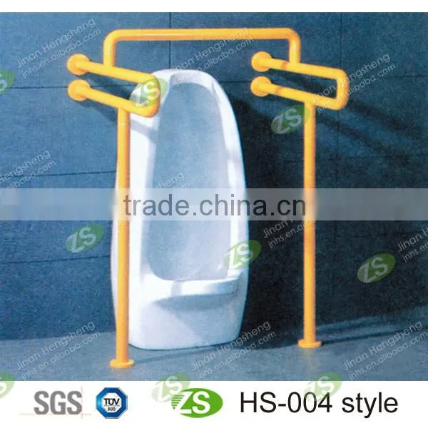 Standers security pole and stainless grab bar
