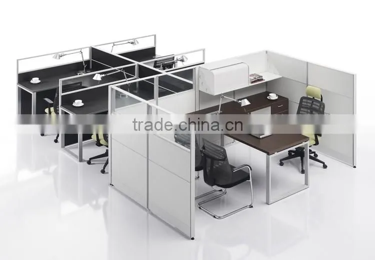 Modern Y shaped 6 person office workstation,call center partition (SZ-WSB326)