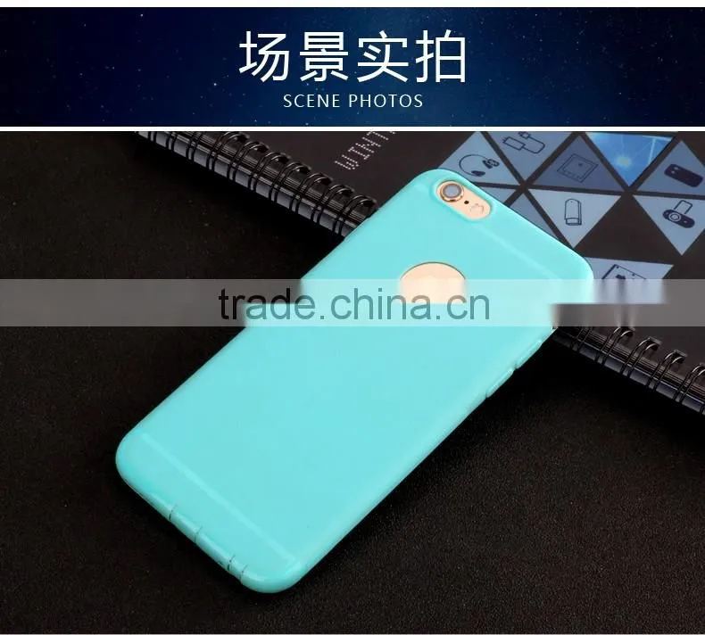 Original USAMS Soft TPU Full Rubber Back Case with Dust Plug for iPhone 6Plus 6s Plus 5.5 inch MT-5742