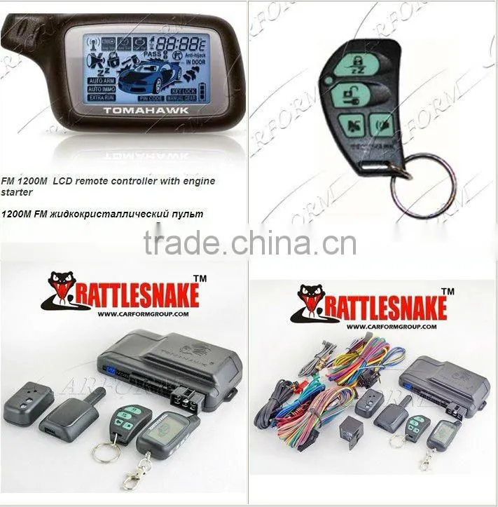 New upgrade Russian Version LCD Remote Tomahawk X5 Long Distance