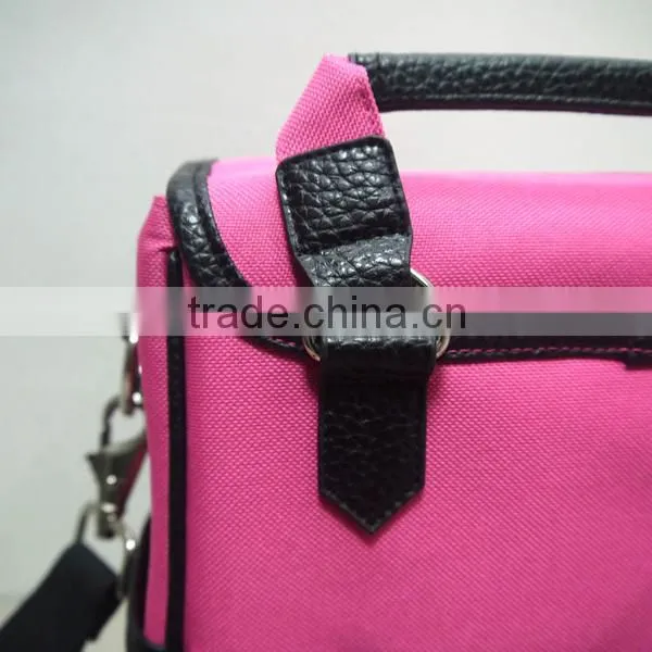 2016 New design wholesale multifunctional messenger bag with camera holder cross body bag