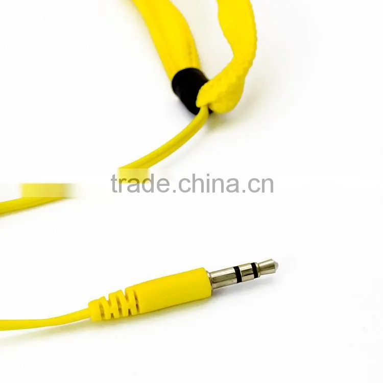 2013 best selling&Fashionable waterproof shoelace earphones