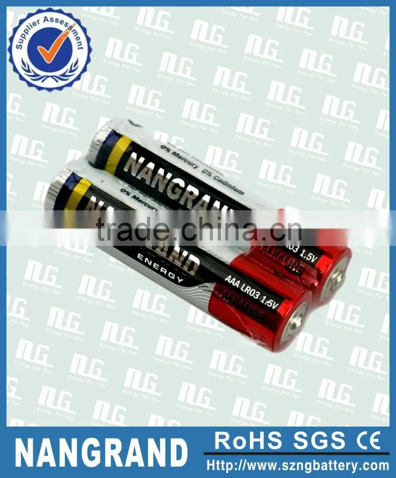 Good quality 1.5v aaa not rechargeable battery