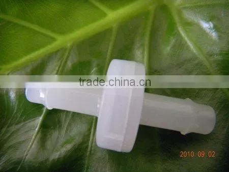 1/4" plastic check valve