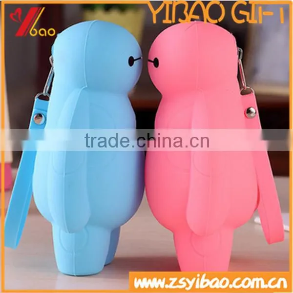 Personality Fashion silicone pencil Bag