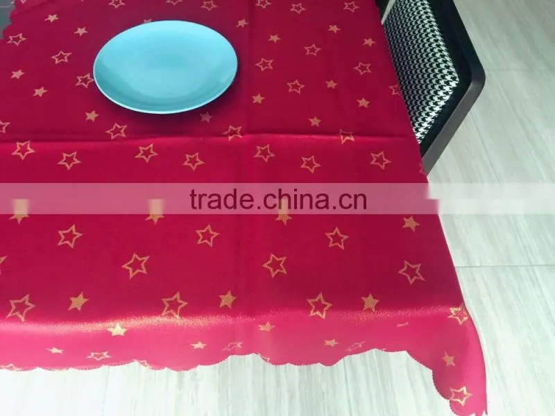 TB005 wedding Ployester table cloth