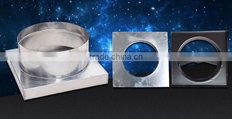 metal neck adaptor hvac accessory