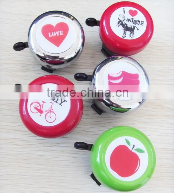 Top quality multi color provide black poke bicycle bell